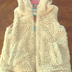 Mini Boden Girls hooded vest